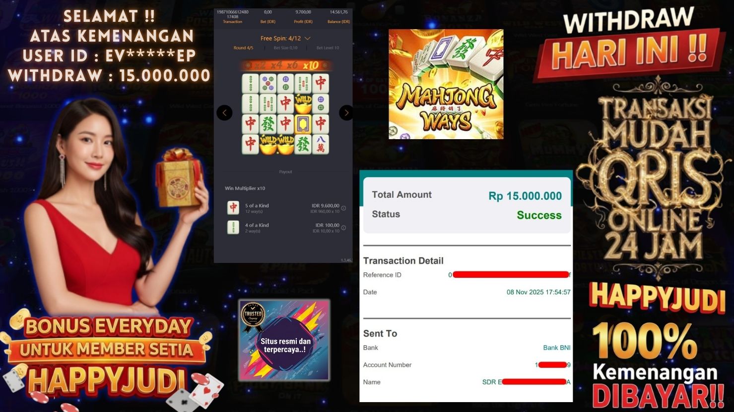 HAPPYJUDI JACKPOT SLOT MAHJONG WAYS